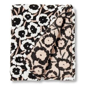 DVF DIANE VON FURSTENBERG X TARGET NEUTRAL POPPY 50X60 THROW BLANKET